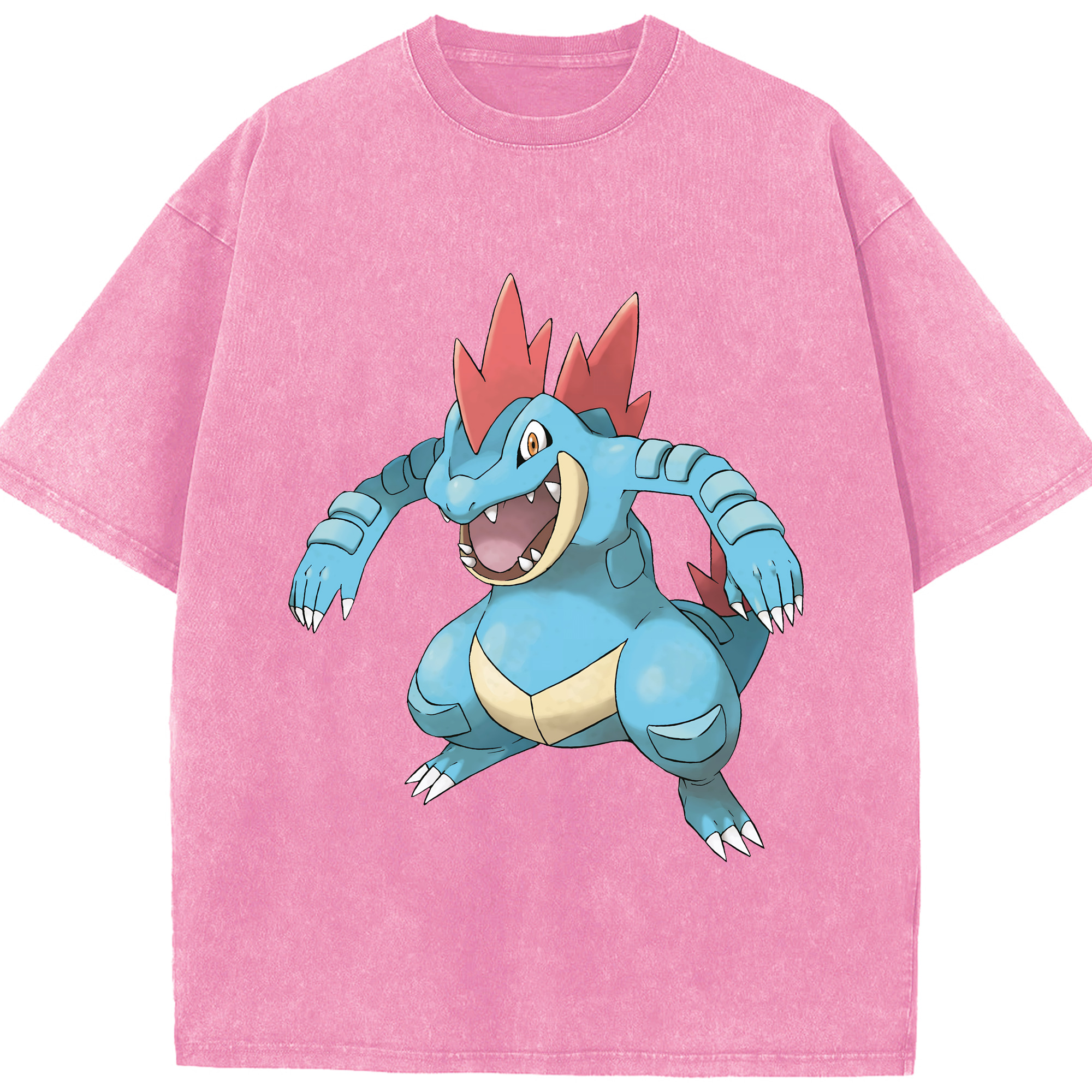 （画像用） ポケットモンスター Pokémon 綿100% ヴィンテージ風 半袖Tシャツ（フロントプリント）